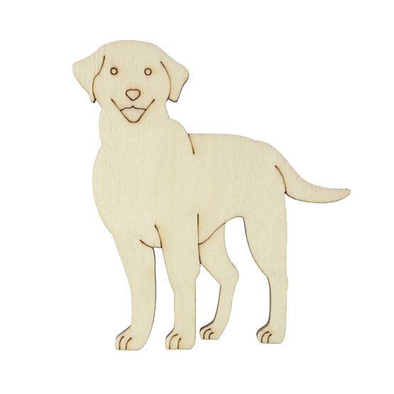 Decorate Your Own Dog Wooden Shapes 9 Pack image number 4