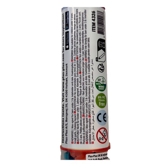 Plus-Plus Manta Ray Tube 100 Pieces  image number 6