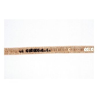 Gold Metallic-Edged Sequin Trim by the Metre