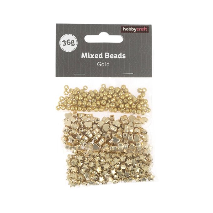Gold Separator Beads 36g image number 6