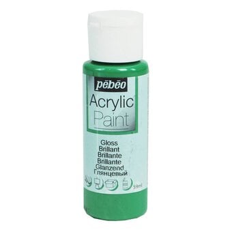 Pebeo Imperial Green Gloss Acrylic Craft Paint 59ml