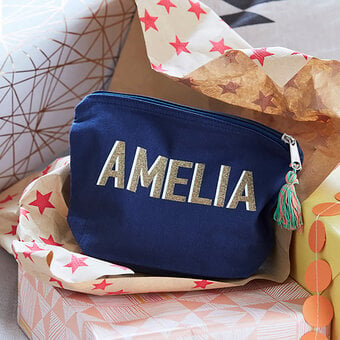 Cricut: How to Make a Personalised Make Up Bag