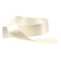 Antique White Double-Faced Satin Ribbon 24mm x 5m image number 2