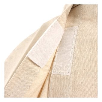 Natural Cotton Star Cushion Cover 43cm