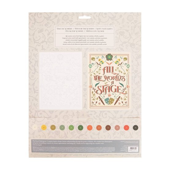 RSC All the World’s A Stage Paint by Numbers image number 2