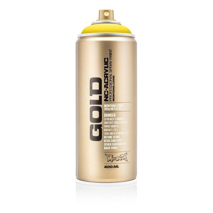 Montana Gold Shock Yellow Light Spray Can 400ml image number 1
