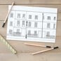 How to Draw a Fine Line Architectural Elevation Drawing image number 1