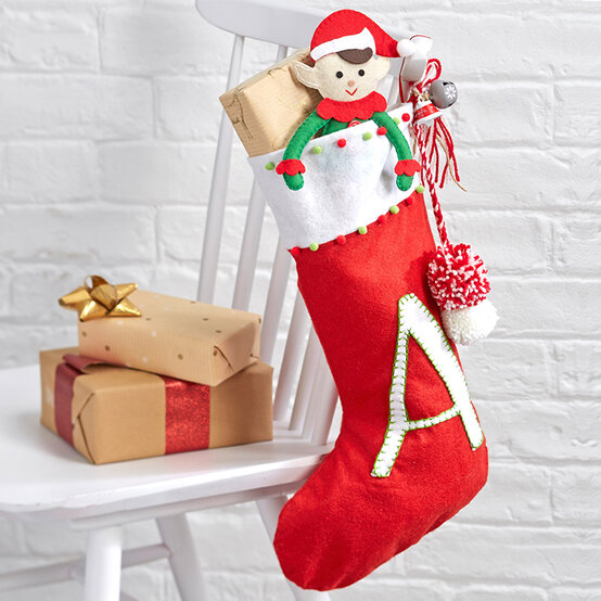 How to Make a Personalised Pom Pom Stocking image number 1