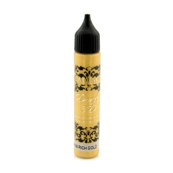 Cadence Rich Gold Dora 3D Dimensional Paint 25ml image number 1