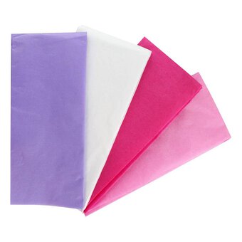 Shades of Pink Tissue Paper 6 Pack