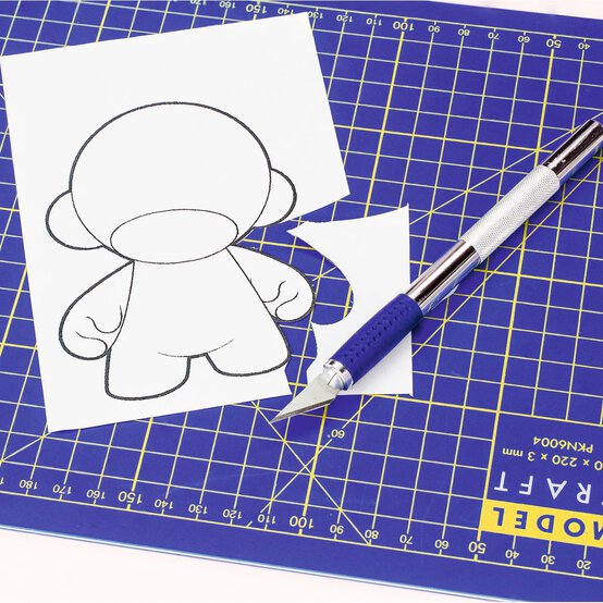 Modelcraft Soft Grip Craft Knife Set 7 Pieces image number 4