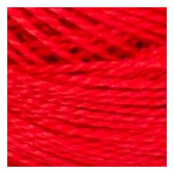 DMC Red Pearl Cotton Thread on a Ball Size 8 80m (666)