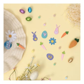 Easter Felt Stickers 48 Pack