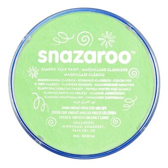 Snazaroo Light Green Face Paint Compact 18ml