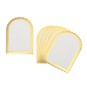 Gold Foil Arched Cards 5 x 7 Inches 6 Pack image number 1