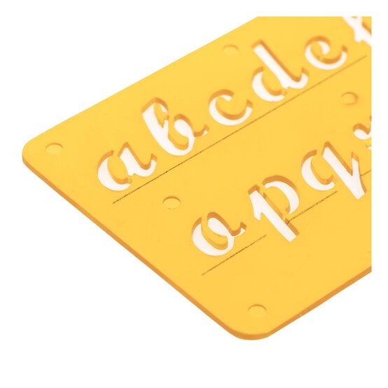 Script Letter Stencil Set 2 Pack image number 3