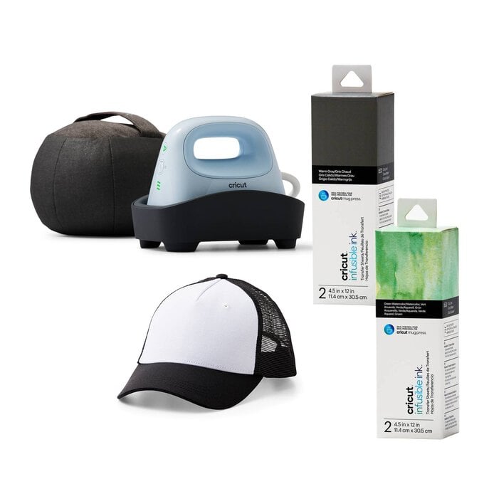 Cricut Hat Press and Infusible Inks Starter Bundle