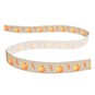 Pumpkin Printed Ribbon 10mm x 3m image number 2