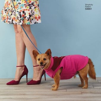 Simplicity Dog Coat Sewing Pattern S8861 image number 3