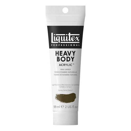 Liquitex Professional Raw Umber Heavy Body Acrylic 59ml image number 1