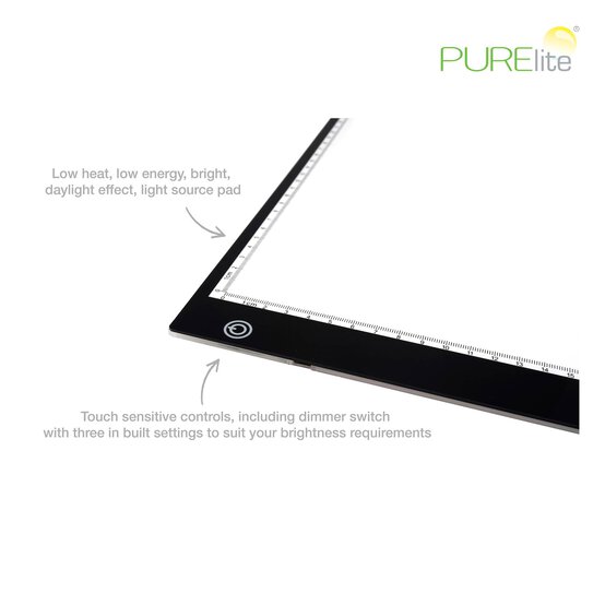Purelite Ultra-Thin A4 LED Light Box image number 4