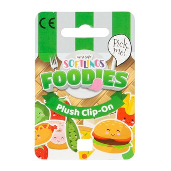 Assorted Clip-On Fast Foodie Softling