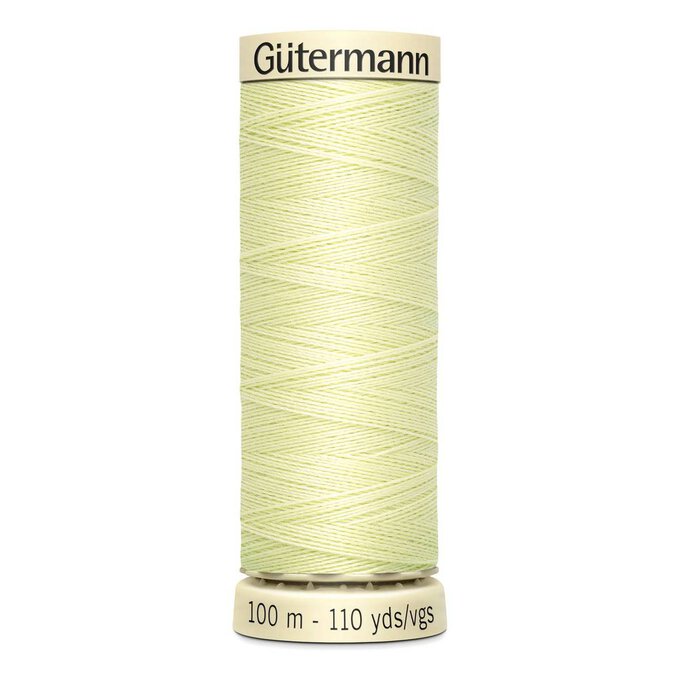 Gutermann Yellow Sew All Thread 100m (292) image number 1