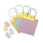 Mini Pastel Gift Bag with Gold Scalloped Edge 4 Pack image number 2
