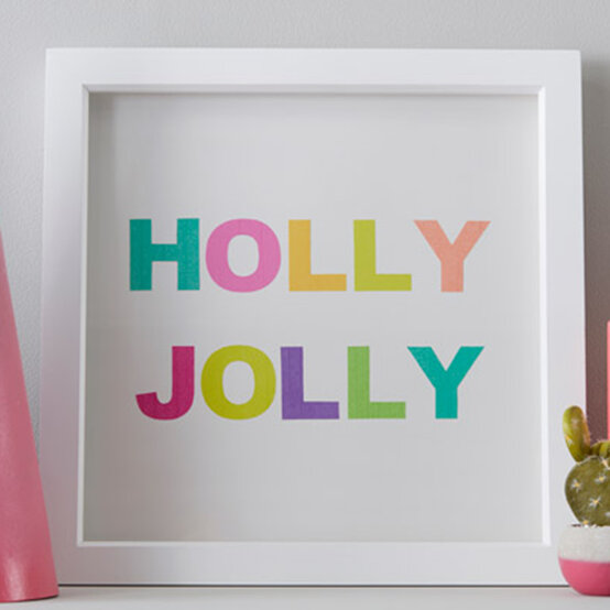 How to Make a Christmas Washi Tape Box Frame image number 1