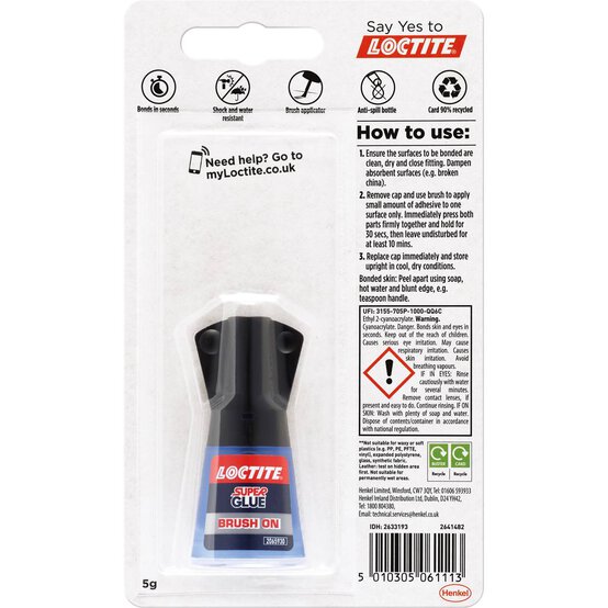 Loctite Super Glue Brush On 5g image number 7