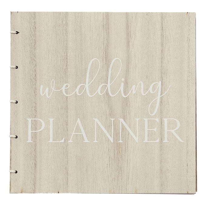 Ginger Ray Wooden Wedding Planner image number 1