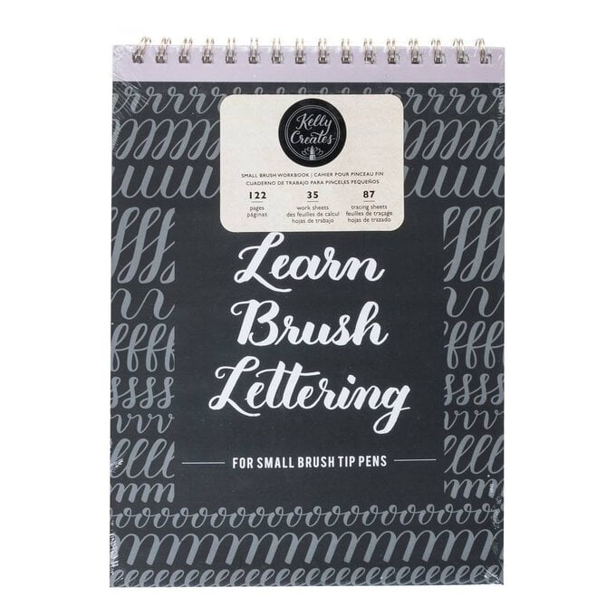 Kelly Creates Small Brush Lettering Workbook