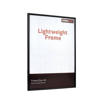 Black Lightweight Frame A3