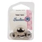 Hemline Silver Metal Dome Button 4 Pack image number 2