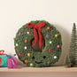 How to Crochet a Christmas Wreath Cushion image number 1
