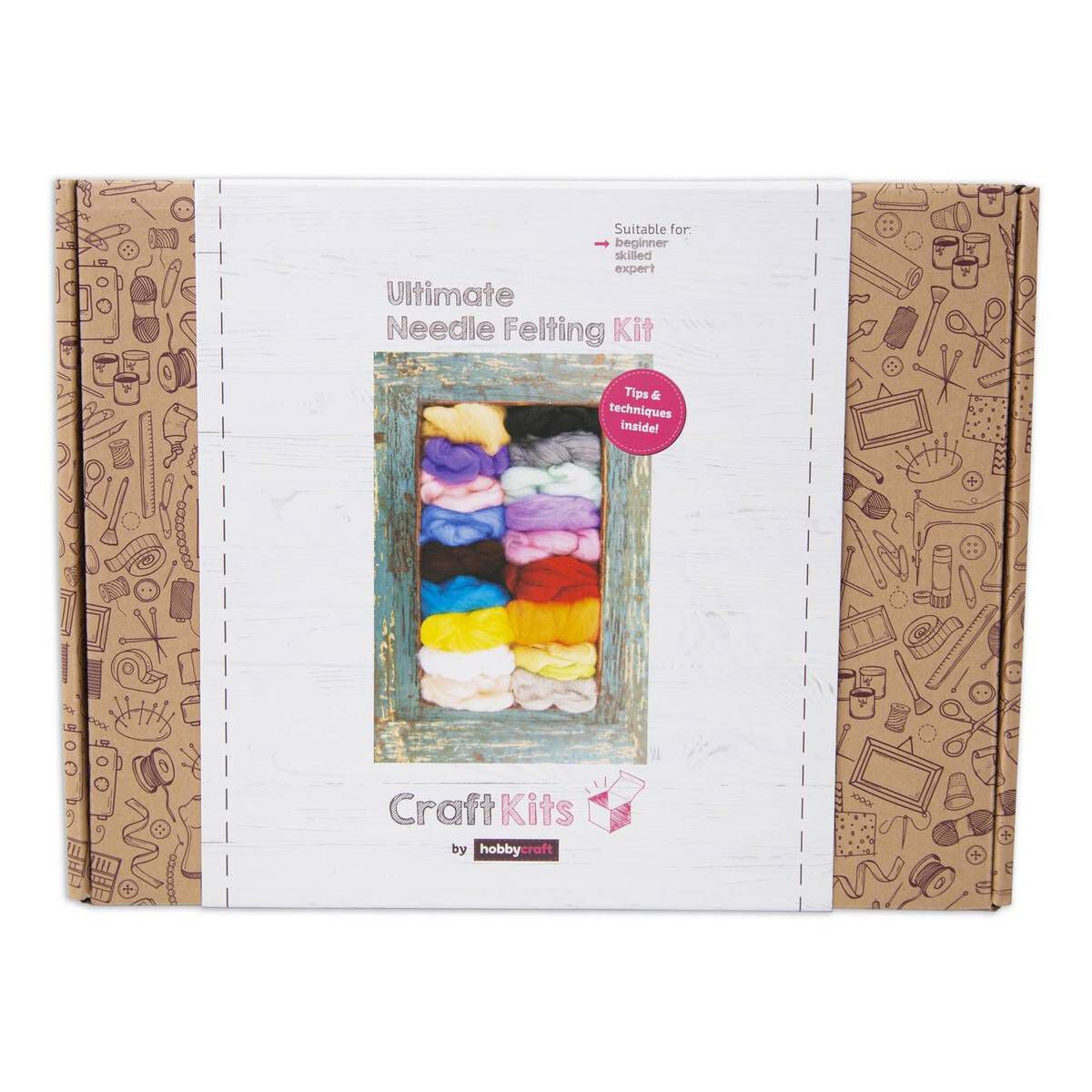 Hobbycraft Ultimate Needle Felting Kit Hobbycraft