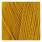 James C Brett Mustard Croftland Aran Yarn 200g image number 2