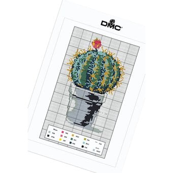 FREE PATTERN DMC Cactus Globe Cross Stitch 0099 image number 5