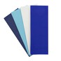Assorted Blue Tissue Paper 50cm x 75cm 4 Pack image number 1