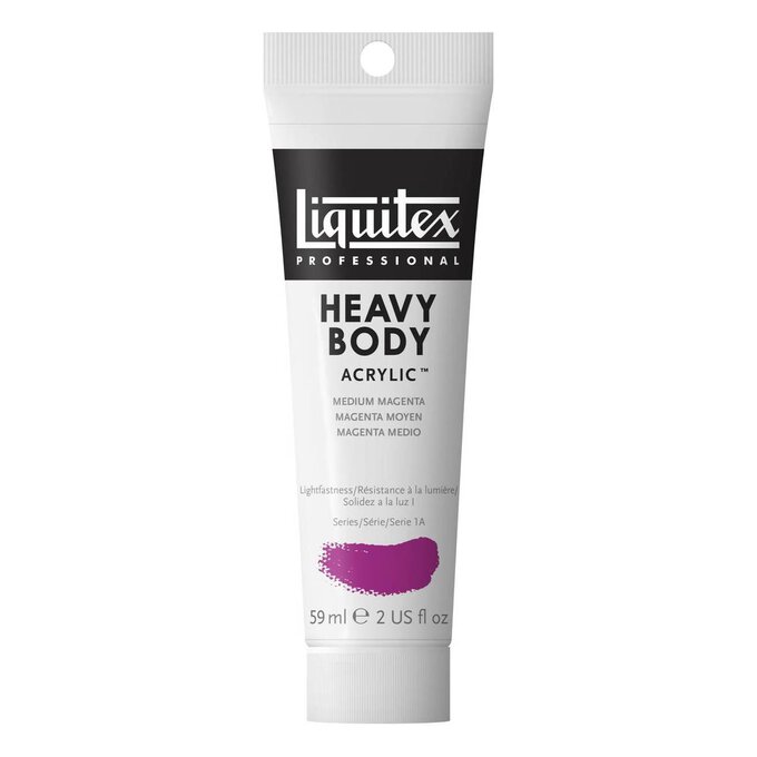 Liquitex Professional Medium Magenta Heavy Body Acrylic 59ml Hobbycraft