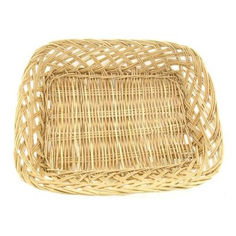 Rectangular Wicker Basket 31cm x 24cm 