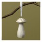 Hanging Ceramic Mushroom Decoration 7.5cm image number 1