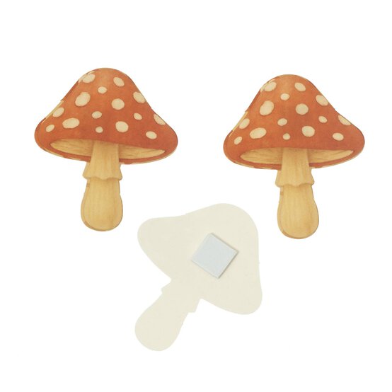 Toadstool Card Toppers 4 Pack  image number 3