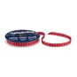 Red Grosgrain Running Stitch Ribbon 6mm x 5m image number 1