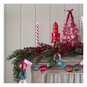 Red and White Spiral Taper Candles 3 Pack image number 3