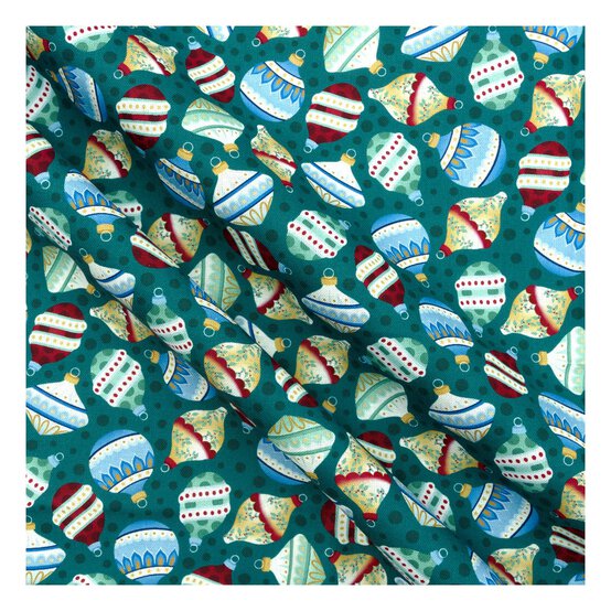 Jewelled Christmas Fat Quarters 5 Pack image number 3