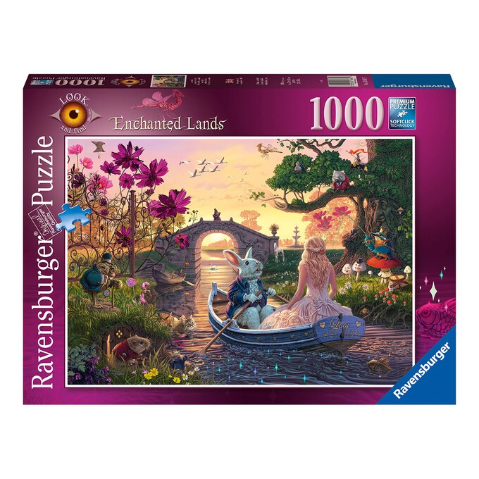 Ravensburger Enchanted Lands Jigsaw Puzzle 1000 Pieces image number 1
