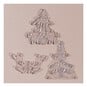 Sizzix Folk Tree Layered Stamp Set 3 Pieces image number 2