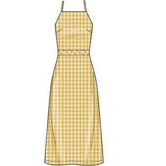 New Look Women's Dress Sewing Pattern N6666 image number 4
