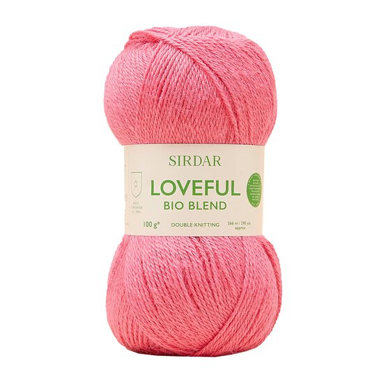 Sirdar Perfected Pink Loveful Bio Blend Chunky 100g image number 1